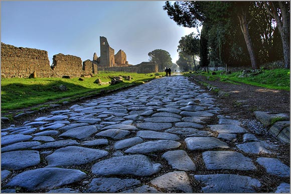 weddingvenuesonAppiaAnticaRome This road os the most important and 
